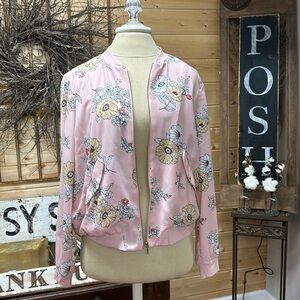 Lightweight Bomber style jacket size M/L